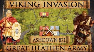 Vikings Great Heathen Army  Battle of Ashdown 871 DOCUMENTARY [upl. by Arikal]