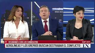 El Gobierno amenaza con cerrar Aerolíneas Argentinas si los gremios no aceptan los cambios [upl. by Katha]