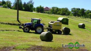 1 Schnitt 2016 mit Fendt New Holland und Krone Phantom GoPro 4K [upl. by Ynna]