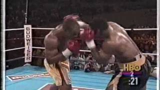 Michael Moorer vs Alex Stewart Part 2 [upl. by Airetnohs90]