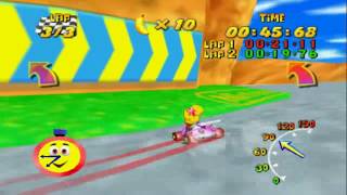 Diddy Kong Racing  Accelerator Trick [upl. by Haukom]