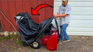 Protect Your Snow Blower With THIS Heavy Duty Cover [upl. by Arelus]