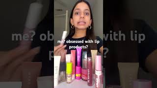 me obsessed with lip products skincare lipcare lippies sephora fyp goviral trending shorts [upl. by Koal]