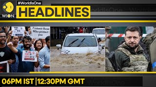 Nationwide protests over Kolkata Horror  Cloudburst hits Pulwama in Kashmir  WION Headlines [upl. by Lauraine220]