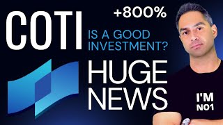 COTI TOP ALTCOIN TO BUY FOR 2024  COTI CRYPTO HUGE UPDATE  COTI V2  COTI Price Prediction [upl. by Lessirg]