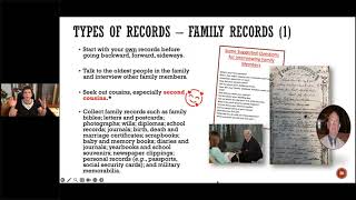 Becoming a Genealogist amp Family Historian with Susan J Court Part 2 of 5 [upl. by Darmit]