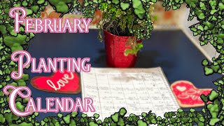 February 2024 Garden Planner  Plan With Me  Moon Gardening  Astrological  The Zodiac [upl. by Macegan]