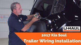 2017 Kia Soul Trailer Wiring Installation [upl. by Ikkiv]