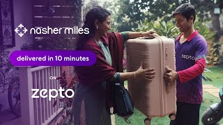 Goodbye old luggage say hello to Nasher Miles on Zepto [upl. by Tezil]