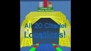 All 20 Citadel Locations JToH [upl. by Nilac]