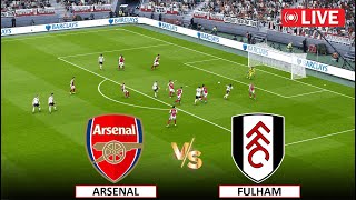 🔴Live  Arsenal vs Fulham I English Premier League 202425 Season I Full Match Live eFootball Pes 21 [upl. by Ynohtnaed]