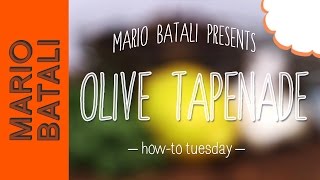 How to Make Olive Tapenade [upl. by Elok]