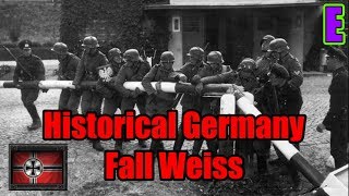 HOI4 Historical Germany Playthrough Invasion of Poland Fall Weiss [upl. by Deny767]