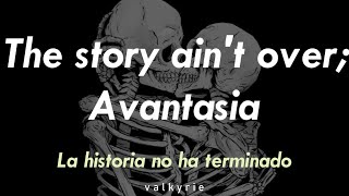 The story aint over Avantasia ft Bob Catley amp Amanda Somerville  lyrics sub esp [upl. by Haral985]