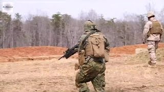 US Marine Corps Squad Tactics Exercise [upl. by Yanel774]