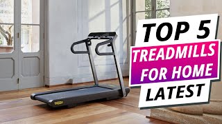 Top 5 Best Treadmills for Home 2024 [upl. by Rahcir]