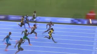 Noah Lyles beaten by Oblique Seville in 100m Semifinal  Paris Olympics 2024 [upl. by Cheke]