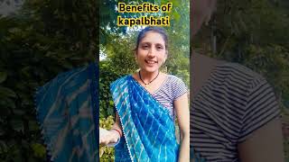 kapalbhati ke faydeYoga and lifestyle kapalbhati [upl. by Winther]