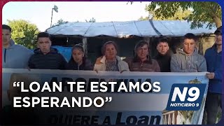 “LOAN TE ESTAMOS ESPERANDO”  NOTICIERO 9 [upl. by Nylkoorb307]