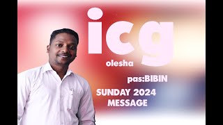 ICG AYMANAM PAS BIBIN 2024 BEST MESSAGE SUNDAY DECEMBER  1 [upl. by Yenhpad817]