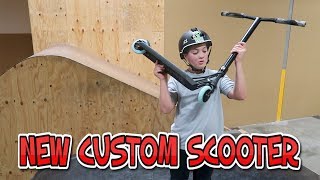 NEW CUSTOM BUILD SCOOTER [upl. by Novyak]