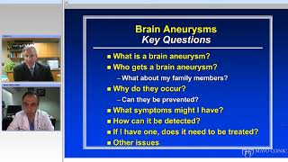 Commonly Asked Questions in the Management of Unruptured Intracranial Aneurysms Preview [upl. by Nnairrehs]