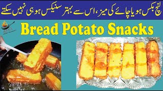 Noors Food Journey Reveals the 5Minute Bread Hack  Snacks  Easy Snacks  Bread Pakora Snacks [upl. by Nelad270]