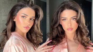 how to do your makeup amp hair like a SUPERMODEL [upl. by Nananne]