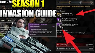 Invasion Season 1 Guide How To Get Hailey And New Season Levels The First Descendant Guide [upl. by Kenwrick673]