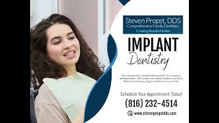 Dr Steven Propst on Implant Dentistry [upl. by Ogden977]