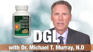 Natural Factors DGL Deglycyrrhizinated Licorice Root For Peptic Ulcer with Dr Michael T Murray [upl. by Anirtik]