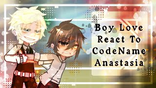 ❤️Bl Manhwa Tops React to random videos 💞 part 3  Codename Anastasia Gacha Club [upl. by Parik]