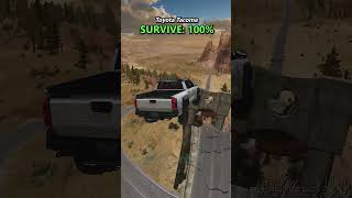 Jump and brake test with picups beamngdrive beamng gaming [upl. by Einor132]