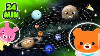 Planet Songs Compilation for Kids  Planet Song  8 Planets  Nursery Rhymes amp Kids Songs [upl. by Gallard]