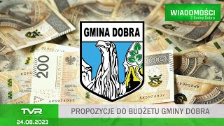 Wiadomości Gminy Dobra 24 sierpnia 2023 r [upl. by Fessuoy940]