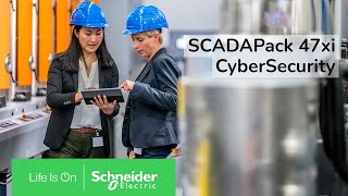 SCADAPack 47xi Cybersecurity  Schneider Electric Support [upl. by Aihsenat974]