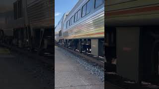 Amtrak P020 Arriving at Alexandria with 2 cars gone [upl. by Rozanne]