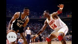 Hakeem Olajuwon Defensive Highlights Compilation [upl. by Nedaj]