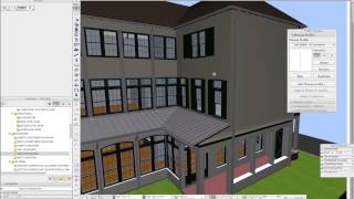 ArchiCAD Tutorial 33 Complex Profile Siding in ArchiCAD [upl. by Ellenoj]