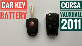 Vauxhall Corsa Vauxhall Astra Vauxhall Insignia Key Battery Change How To Replace CR2032 Battery [upl. by Demodena401]