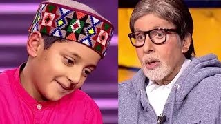 KBC Part  3 Arunoday Sharma ne jeeta dil Amitabh Bachchan ka  Arunoday Sharma kbcpart3 [upl. by Hale]