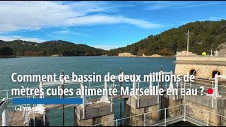 Comment ce bassin de deux millions de mètres cubes alimente Marseille en eau [upl. by Atika]