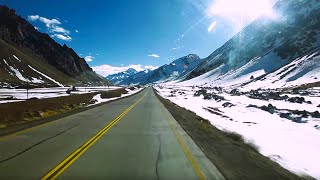 Cruzando la Cordillera de los Andes en camión  Argentina  Chile [upl. by Lisbeth]