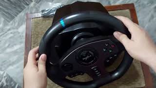 PXN V9 Unboxing Steering Wheel [upl. by Quartis]