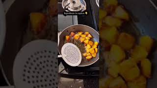 street style aloo chaat  aloo recipe  Indian food  street food  Food  cooking  chamber of A [upl. by Yssirk]