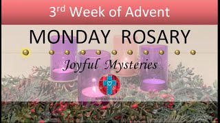 Monday Rosary • Joyful Mysteries of the Rosary 💙 December 18 2023 VIRTUAL ROSARY  MEDITATION [upl. by Idnir795]