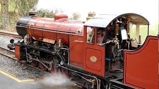 Ravenglass and Eskdale Railway 20 02 23 part 2  After my Signal Box Visit [upl. by Stiles156]