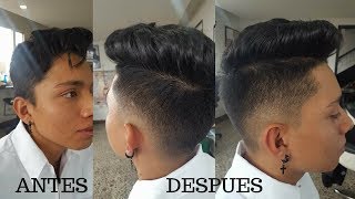 CORTE PARA HOMBRE DIFUMINADO  LEONARDO RAMIREZ [upl. by Lanevuj]