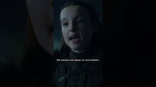 Lyanna Mormont 🐻 calls out Jon Snow 🐺  Game of Thrones [upl. by Tnomed258]