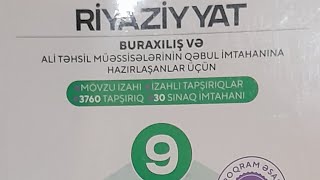 9cu sinif Güvən nəşrləri 2024 riyaziyyat Çevrə 159 cu testlər [upl. by Ottavia]